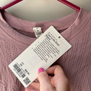 LULU LEMON Train to be short sleeve